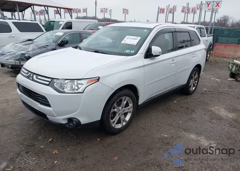 2014 Mitsubishi Outlander Se из США, поврежденный, VIN JA4AZ3A33EZ010880